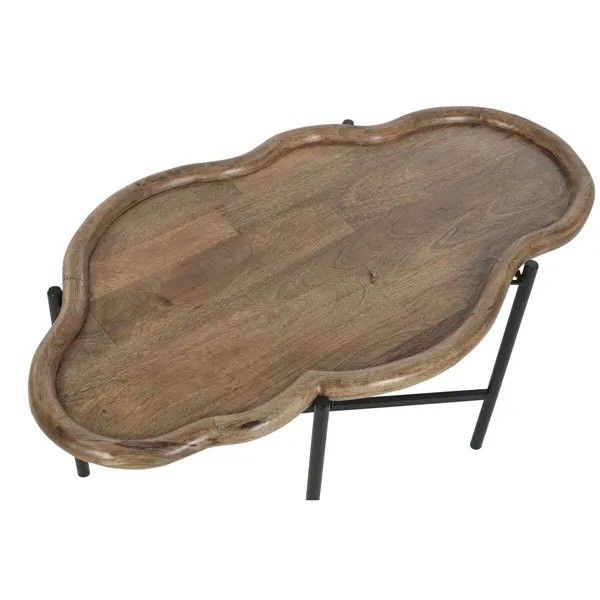 Side table Home ESPRIT Brown Black 88 X 49 X 42 CM