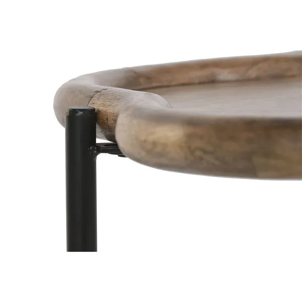 Side table Home ESPRIT Brown Black 88 X 49 X 42 CM