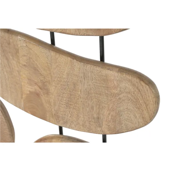 Wall Decoration Home ESPRIT Brown Metal Mango wood Abstract Natural Urban 92 X 3 X 102 CM