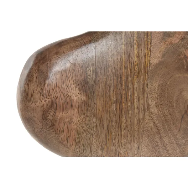 Set of 2 Vases Home ESPRIT Brown Mango wood Abstract Natural Urban 29 X 4,5 X 26 CM (2 Pieces)