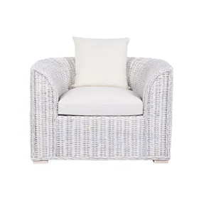 Armchair Home ESPRIT White 100 x 78 x 68 cm