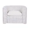 Armchair Home ESPRIT White 100 x 78 x 68 cm
