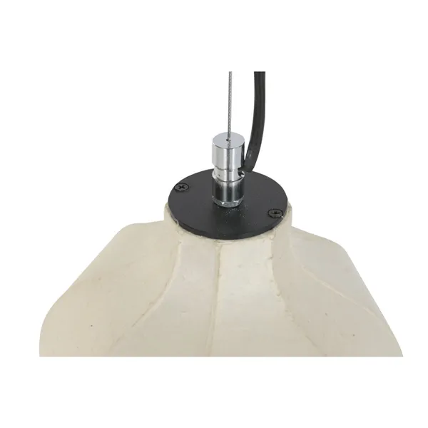 Ceiling Light Home ESPRIT White Paper Steel 50 X 50 X 60,6 CM