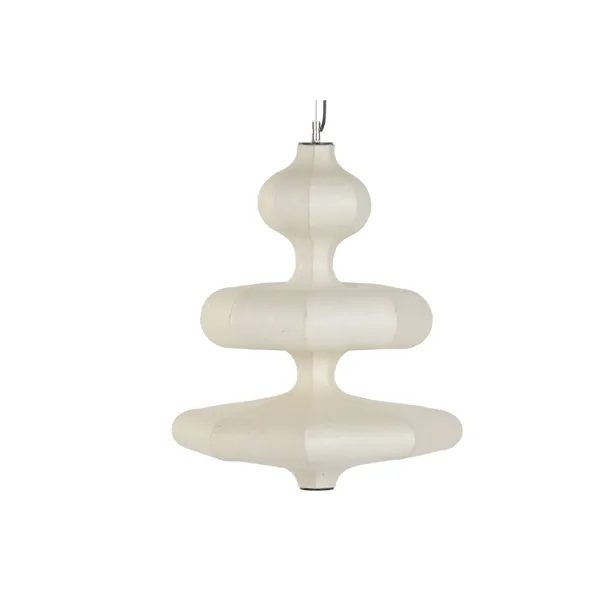 Ceiling Light Home ESPRIT White Paper Steel 50 X 50 X 60,6 CM