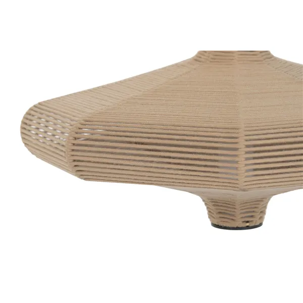 Ceiling Light Home ESPRIT White Natural Paper Steel 50 X 50 X 40,6 CM