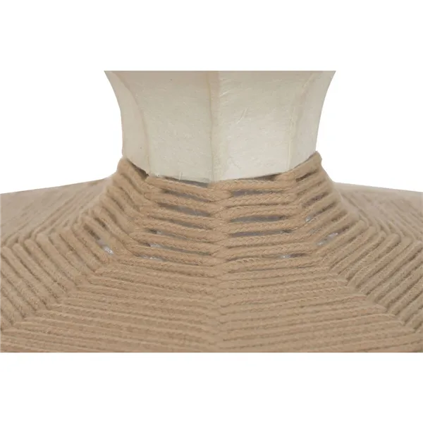 Ceiling Light Home ESPRIT White Natural Paper Steel 50 X 50 X 40,6 CM
