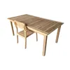 Dining Table Home ESPRIT Brown Teak 180 x 100 x 75 cm