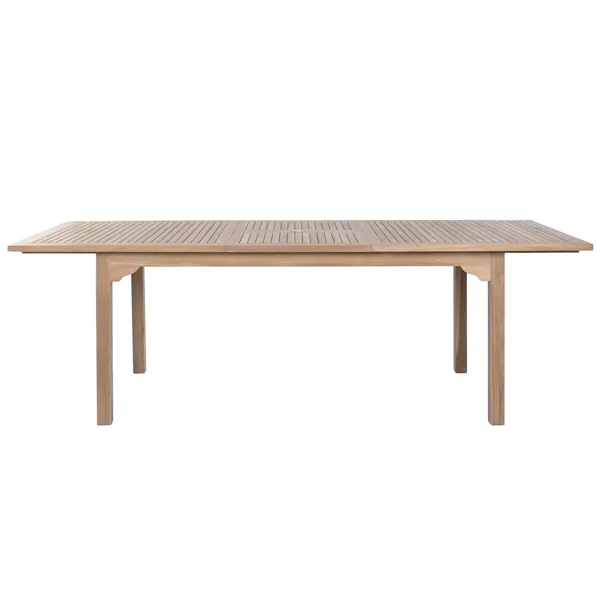 Dining Table Home ESPRIT Brown Teak 180 x 100 x 75 cm