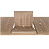 Dining Table Home ESPRIT Brown Teak 180 x 100 x 75 cm