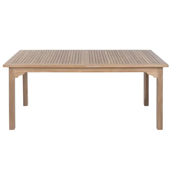 Dining Table Home ESPRIT Brown Teak 180 x 100 x 75 cm