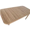 Dining Table Home ESPRIT Brown Teak 180 x 90 x 77 cm