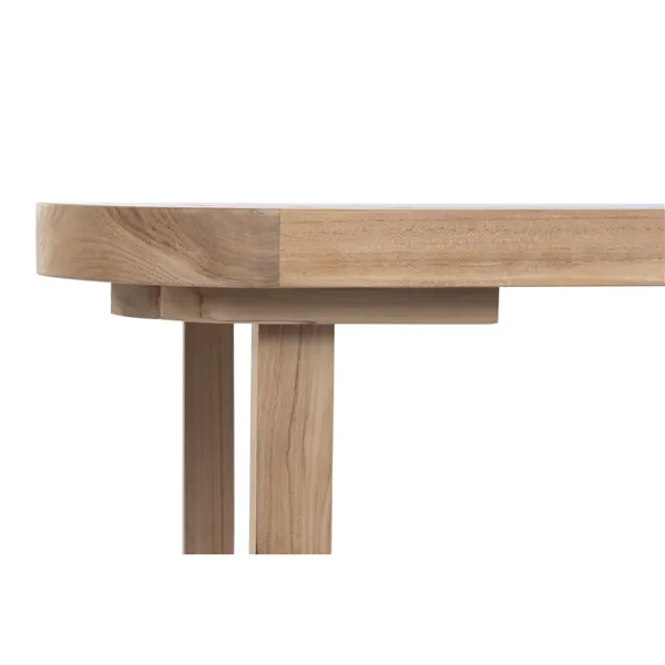 Dining Table Home ESPRIT Brown Teak 180 x 90 x 77 cm