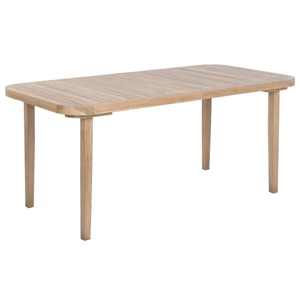 Dining Table Home ESPRIT Brown Teak 180 x 90 x 77 cm