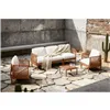 Garden sofa Home ESPRIT Terracotta 222 X 74 X 70 CM