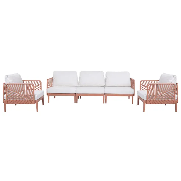 Garden sofa Home ESPRIT Terracotta 222 X 74 X 70 CM