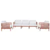 Garden sofa Home ESPRIT Terracotta 222 X 74 X 70 CM