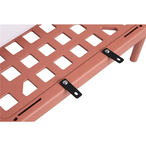 Garden sofa Home ESPRIT Terracotta 222 X 74 X 70 CM