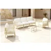 Garden sofa Home ESPRIT Cream 222 X 74 X 70 CM