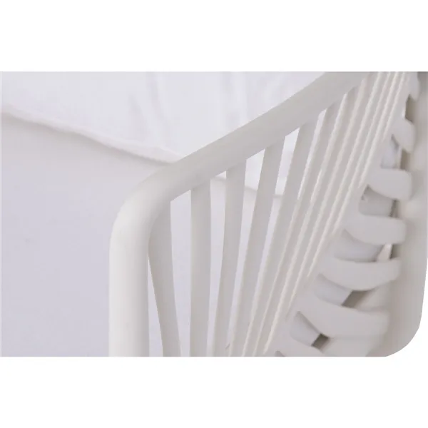 Garden sofa Home ESPRIT Cream 222 X 74 X 70 CM