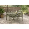 Table set with 4 chairs Home ESPRIT Green 140 x 70 x 75 cm