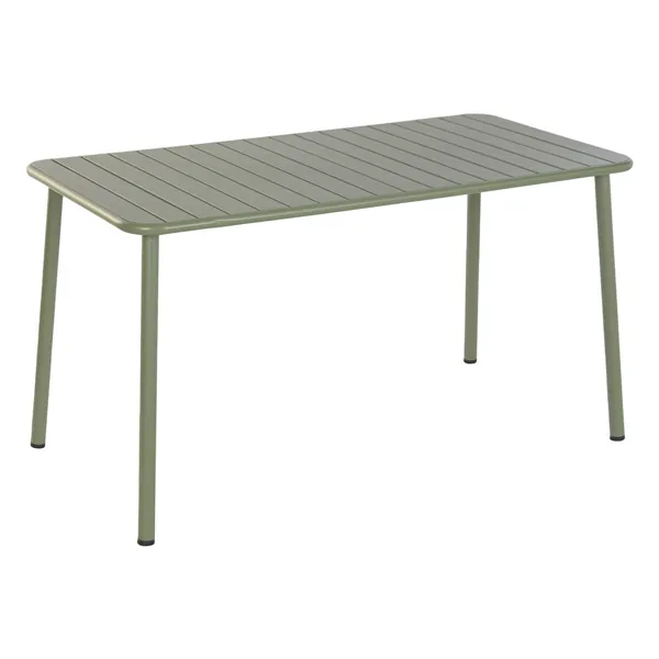 Table set with 4 chairs Home ESPRIT Green 140 x 70 x 75 cm