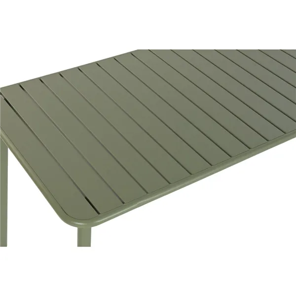 Table set with 4 chairs Home ESPRIT Green 140 x 70 x 75 cm
