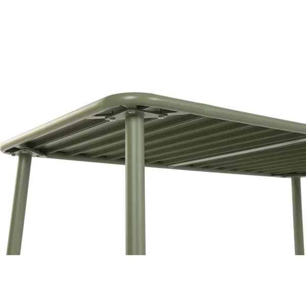 Table set with 4 chairs Home ESPRIT Green 140 x 70 x 75 cm