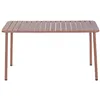 Table set with 4 chairs Home ESPRIT Terracotta 140 x 70 x 75 cm