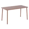 Table set with 4 chairs Home ESPRIT Terracotta 140 x 70 x 75 cm