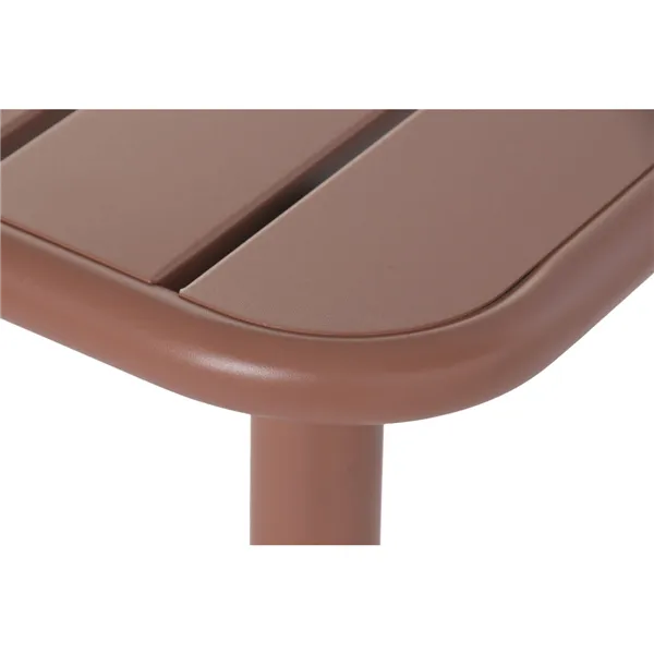 Table set with 4 chairs Home ESPRIT Terracotta 140 x 70 x 75 cm