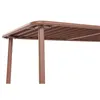 Table set with 4 chairs Home ESPRIT Terracotta 140 x 70 x 75 cm
