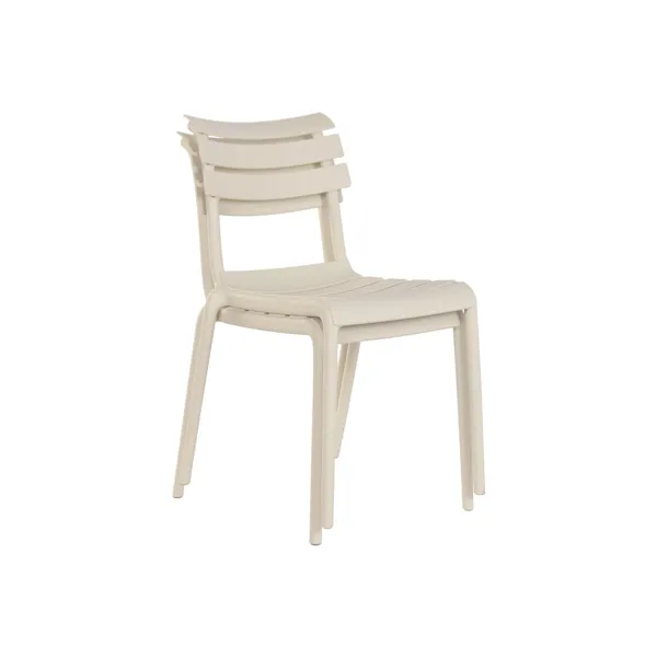 Table set with 4 chairs Home ESPRIT Cream 140 x 70 x 75 cm