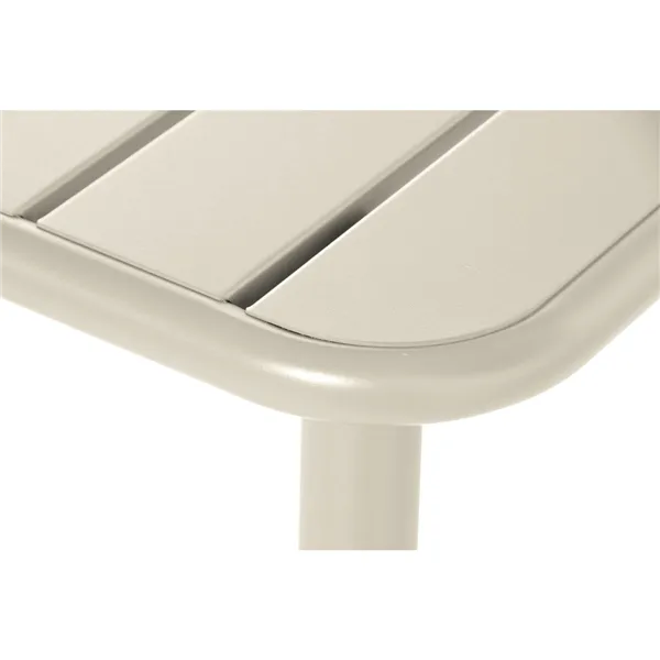 Table set with 4 chairs Home ESPRIT Cream 140 x 70 x 75 cm