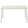 Table set with 4 chairs Home ESPRIT Cream 140 x 70 x 75 cm