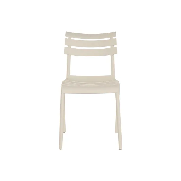 Table set with 4 chairs Home ESPRIT Cream 140 x 70 x 75 cm