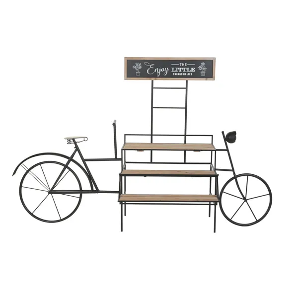 Counter Display Home ESPRIT Wood Metal 217 X 78 X 140 CM