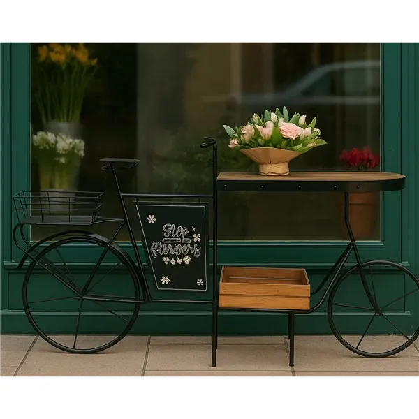 Counter Display Home ESPRIT Wood Metal 187 X 39 X 100 CM