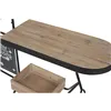 Counter Display Home ESPRIT Wood Metal 187 X 39 X 100 CM