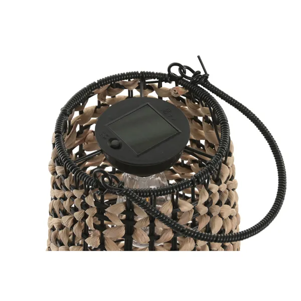 Solar lamp Home ESPRIT Brown Black 24 x 24 x 44 cm (4)