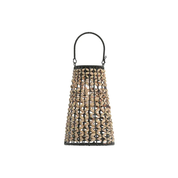 Solar lamp Home ESPRIT Brown Black 24 x 24 x 44 cm (4)