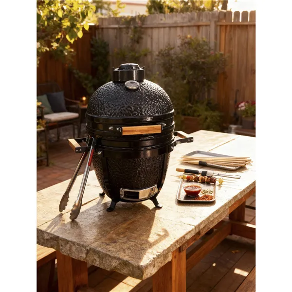 Barbecue Portable Home ESPRIT Metal Ceramic 51 X 53 X 64 CM