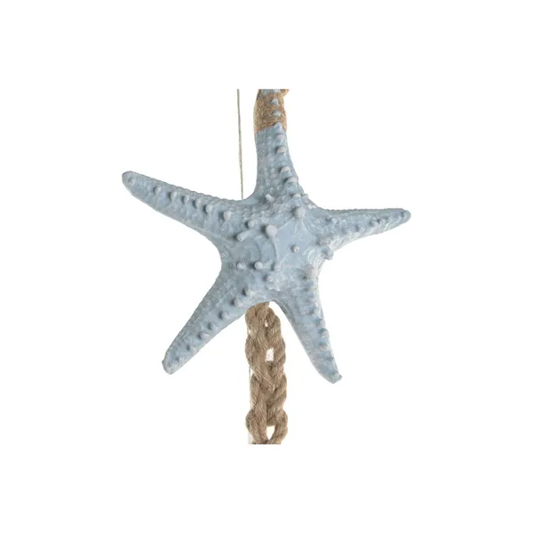 Hanging decoration Home ESPRIT Blue White Mediterranean (2 Units)