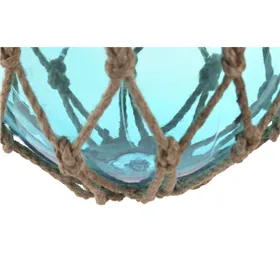 Decorative bauble Home ESPRIT Blue Transparent (3)