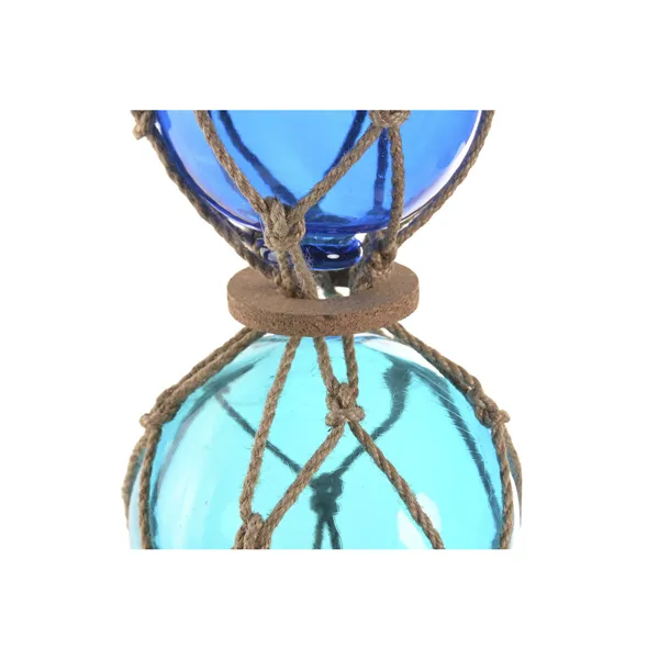 Decorative bauble Home ESPRIT Blue Natural