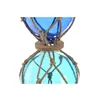 Decorative bauble Home ESPRIT Blue Natural