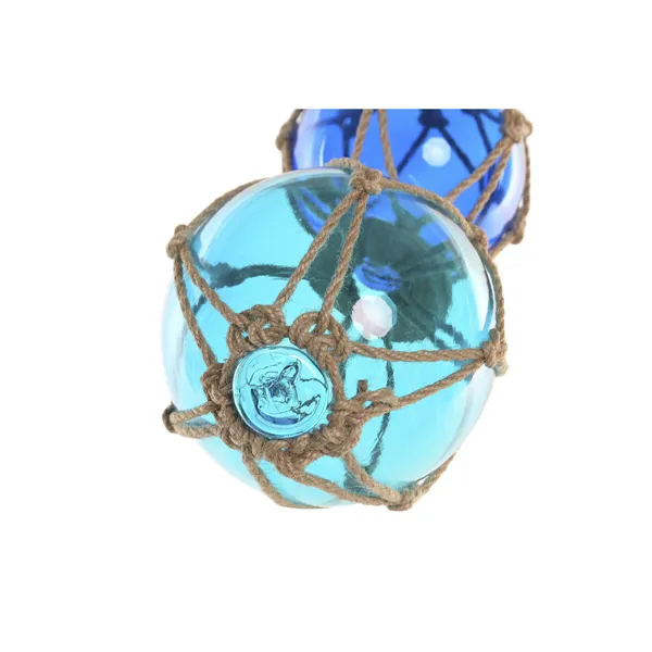 Decorative bauble Home ESPRIT Blue Natural