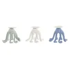 Candleholder Home ESPRIT Blue White Resin (3 Units)