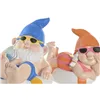 Decorative Figure Home ESPRIT Multicolour Mediterranean (2 Pieces) (2 Units)