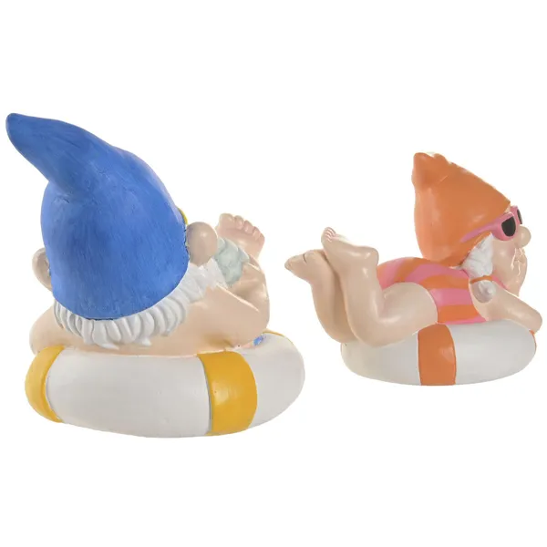 Decorative Figure Home ESPRIT Multicolour Mediterranean (2 Pieces) (2 Units)