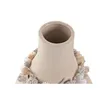 Vase Home ESPRIT Cream Ceramic Mediterranean 19 x 19 x 33 cm